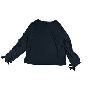 Mittoshop Black Long Sleeve Blouse Small NWT